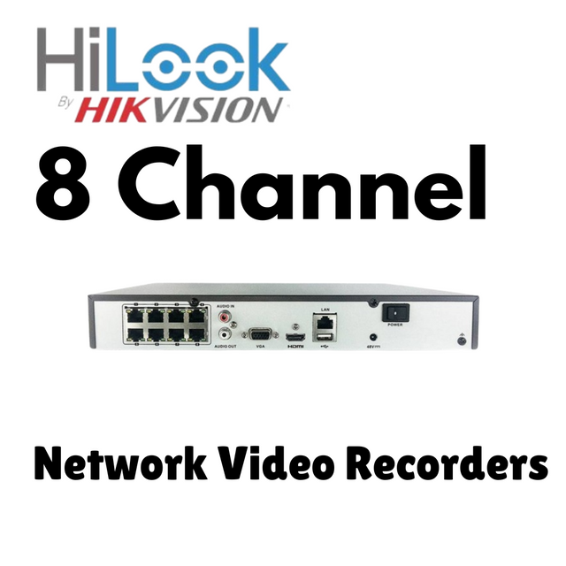 HiLook 8 Channel NVR's