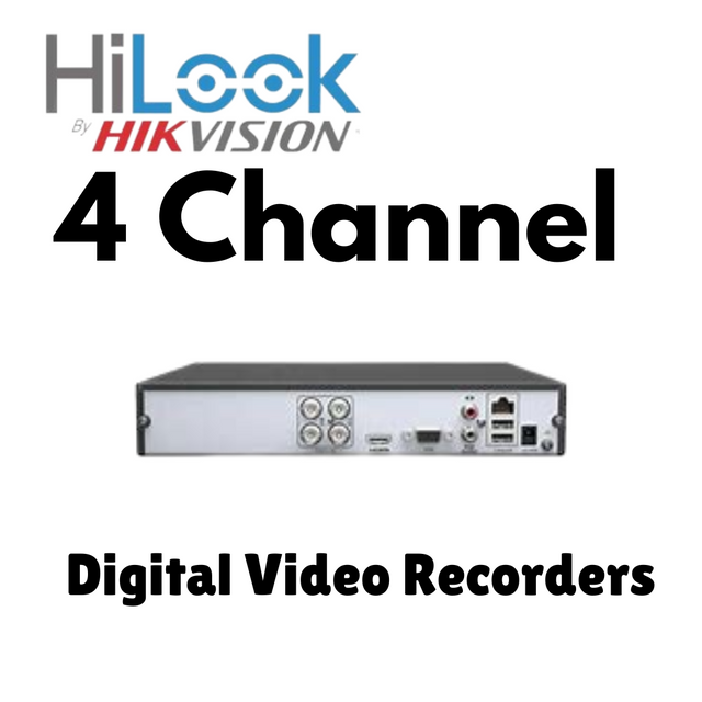 HiLook 4 Channel DVR's