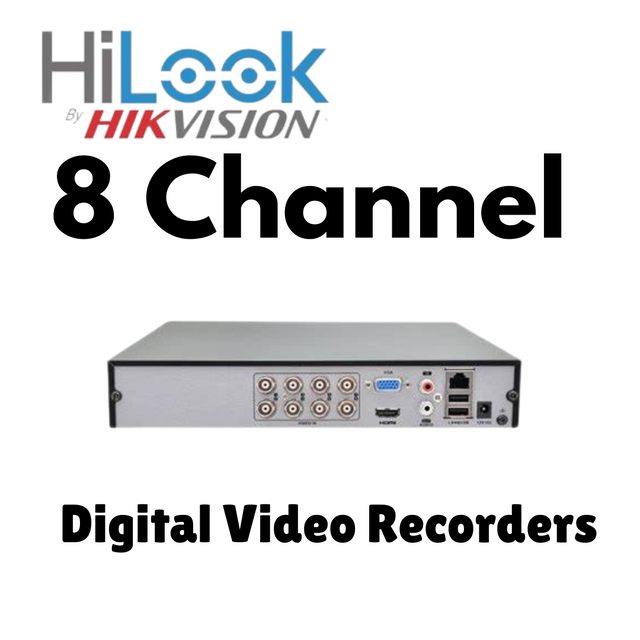 HiLook 8 Channel DVR's
