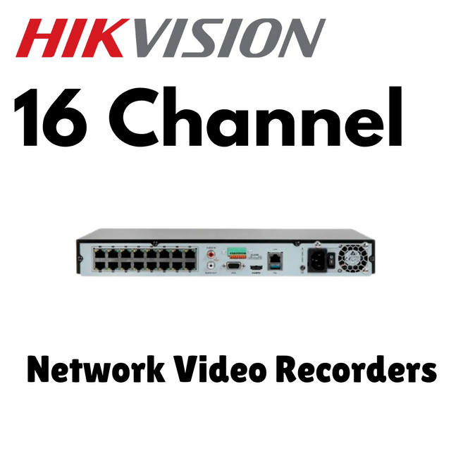 Hikvision 16 Channel NVR's