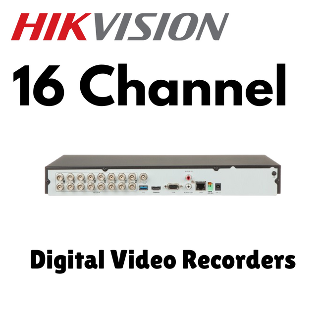 Hikvision 16 Channel DVR's