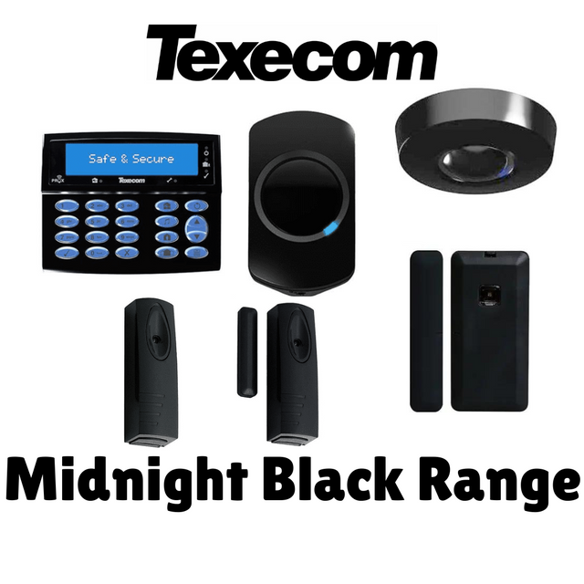 Texecom Midnight Black Range