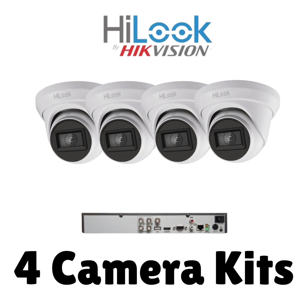 HiLook Analogue 4 Camera Kits