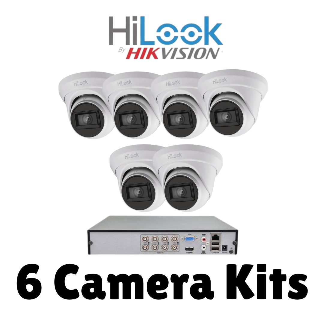 HiLook Analogue 6 Camera Kits