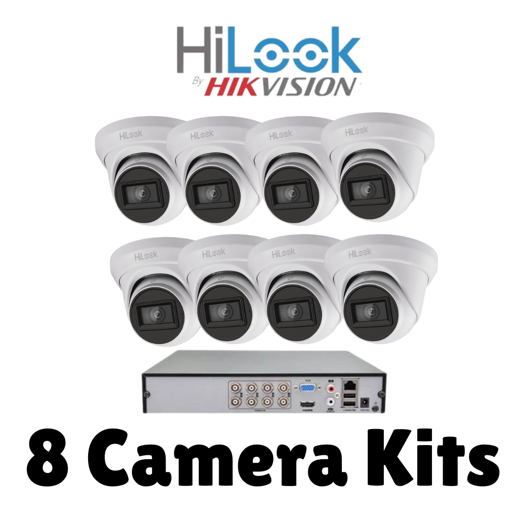 HiLook Analogue 8 Camera Kits