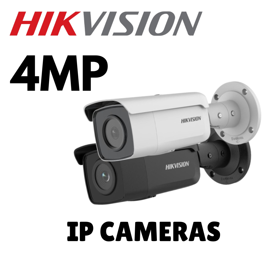 4MP IP Hikvision Cameras