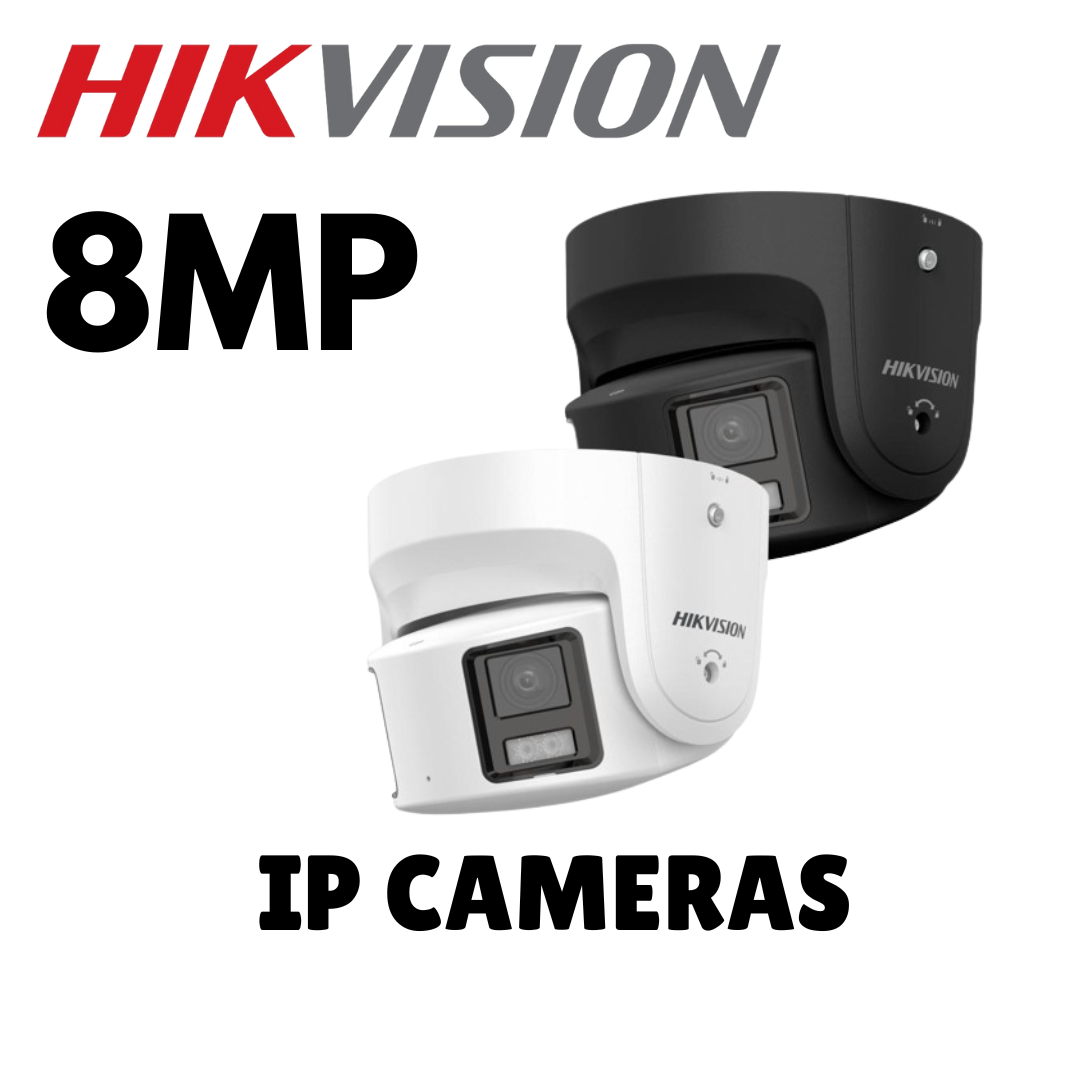 8MP IP Hikvision Cameras