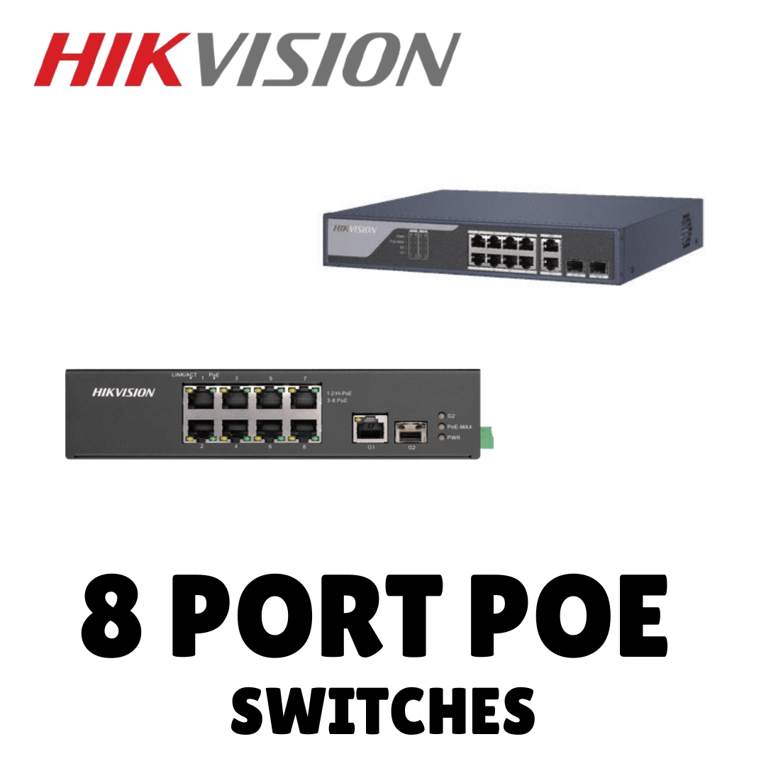 8 Port POE Switches