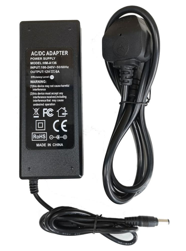 12vDC Power Supply 6amp