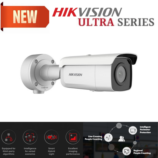 8 MP Hikvision DS-2CD3T86G2-4IS Ultra Series AcuSense Fixed Bullet Network (IP) Camera 4MM (Offer)