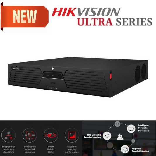 Hikvision DS-9632NI-M8 Ultra Series, 32-Channel 4K 2U NVR