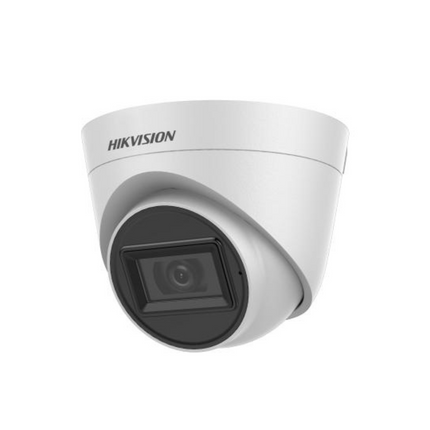 2MP DS-2CE78D0T-IT3FS Hikvision HD-TVI 2.8mm Fixed Lens Turret Camera, 40m Smart IR, Built-In Mic