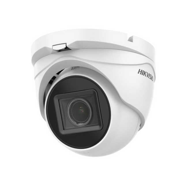 8MP Hikvision DS-2CE79U1T-IT3ZF Motorised Zoom Turret Camera with 60M IR Hikvision - 2.7mm-13.5mm motorized