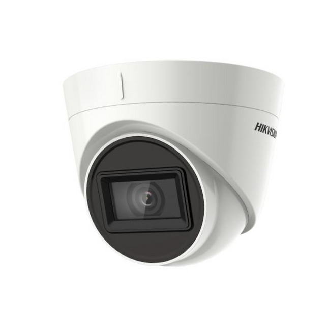 8MP DS-2CE78U1T-IT3F Hikvision HD-TVI Turret Camera - White+Grey