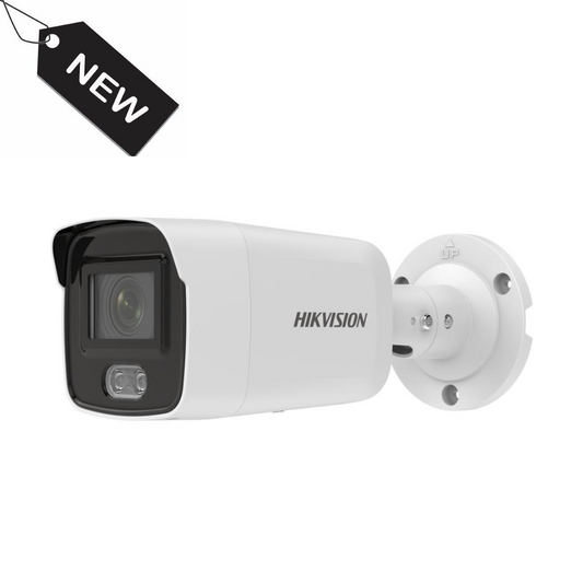 4MP DS-2CD2047G2-LU ColorVu Mini Bullet Camera W/ Mic 2.8+4mm