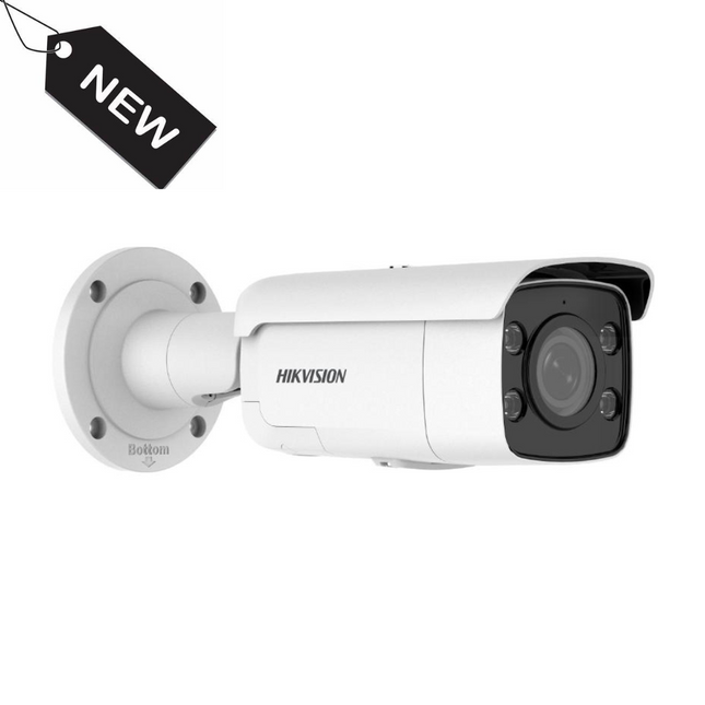 4K HIKVISION DS-2CD2T87G2-LSU/SL 8MP COLORVU IP POE BULLET NETWORK CAMERA + BUILT IN MIC + ACUSENSE