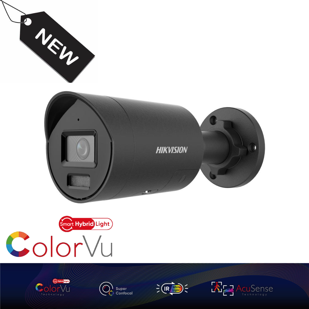 8MP Hikvision DS-2CD2087G2H-LIU/SL(4mm) ColorVu Pro Series Smart Hybrid Light Fixed Mini Bullet Camera