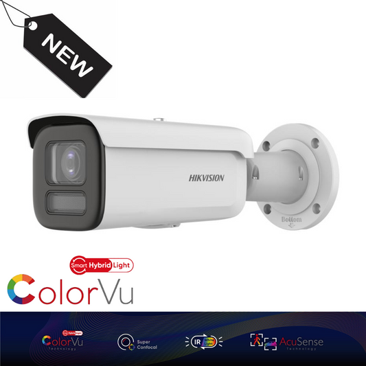 4MP Hikvision DS-2CD2647G2HT-LIZS(2.8-12mm)(eF) Varifocal Motorized Hybrid IR ColorVu IP (Offer)