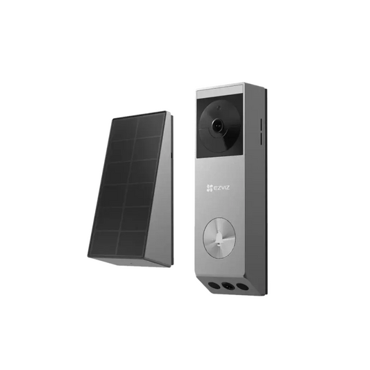 EZVIZ EP3X Pro 2K 3MP Smart Security Video Battery Doorbell with Solar Panel