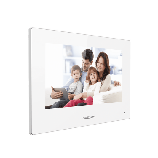 DS-KH6320-WTE1-W WHITE IP Video Intercom Pro Indoor Station with 7-Inch Touch Screen Hikvision