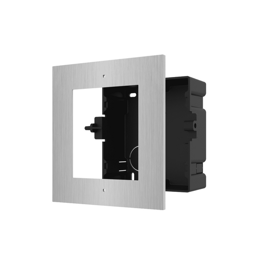 1 Gang Flush Mounting Bracket for Modular Intercom DS-KD-ACF1/S Stainless Steel