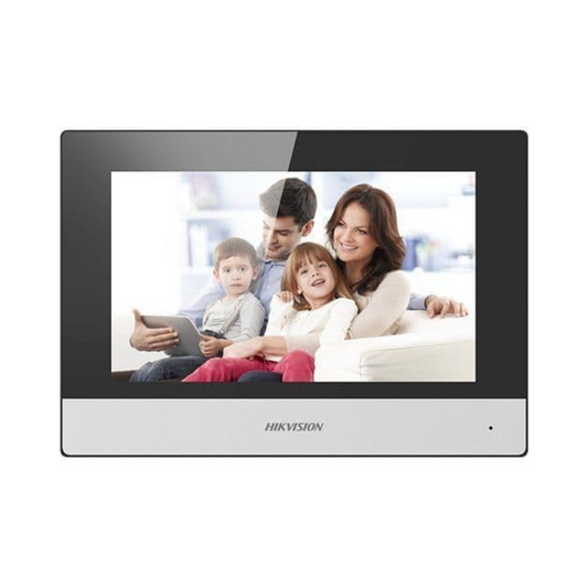 Hikvision DS-KH6320-TE1 Value Series KH6 7" Colorful Touch Screen IP-Based Indoor Station (NON WIFI)