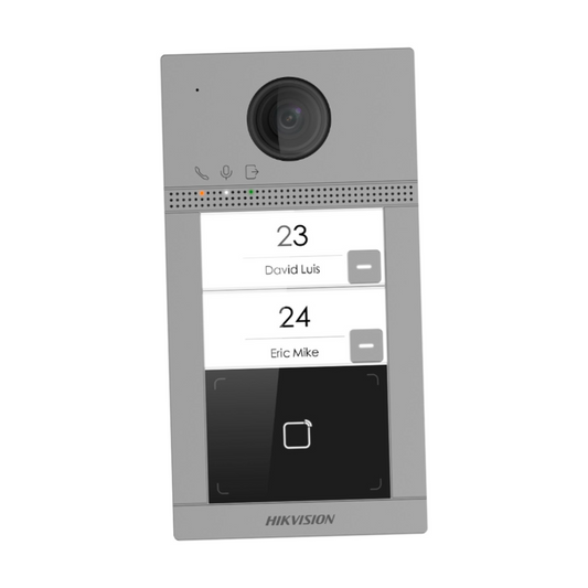 2MP DS-KV8213-WME1/SURFACE Hikvision Video Intercom w/ Mifare - 2 Button