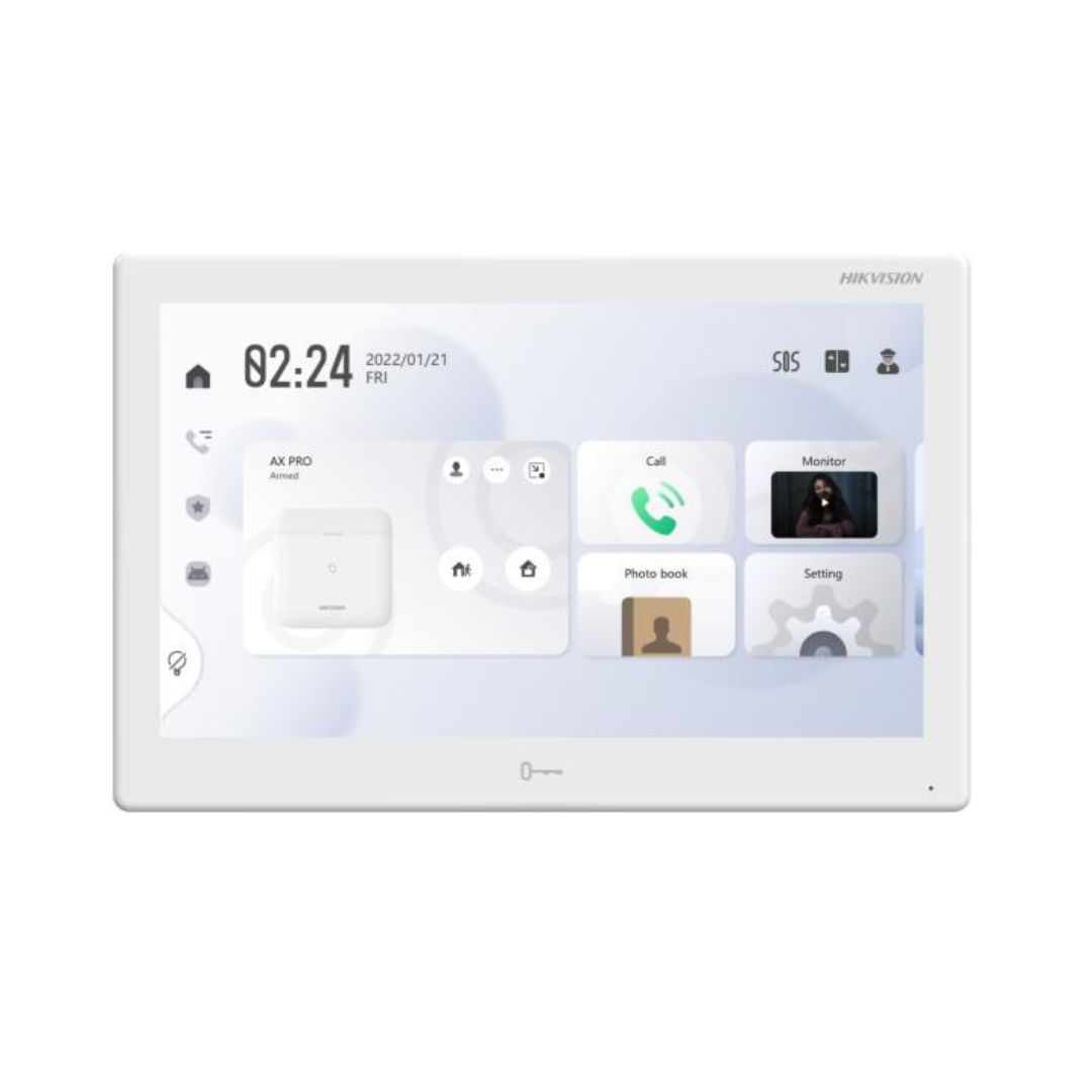 Hikvision DS-KH9510-WTE1 (B) Video Intercom Indoor station with 10-Inch Touch Screen