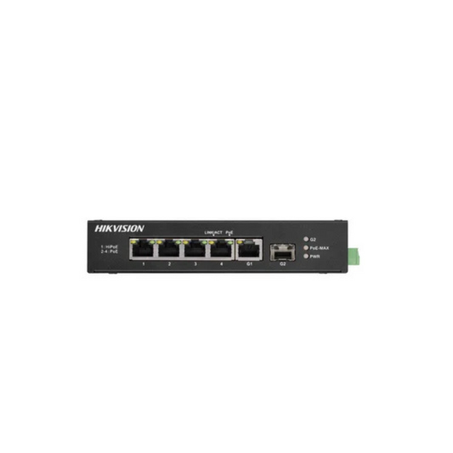 4-Port Hikvision DS-3T0306HP-E/HS 100M Unmanaged Hi-PoE Switch
