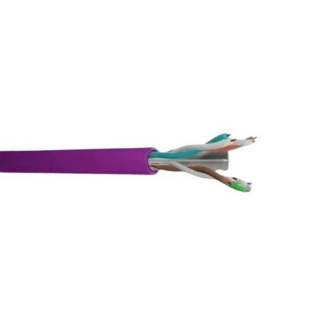 CAT6 UTP LSZH 305M PURPLE CCA Cable