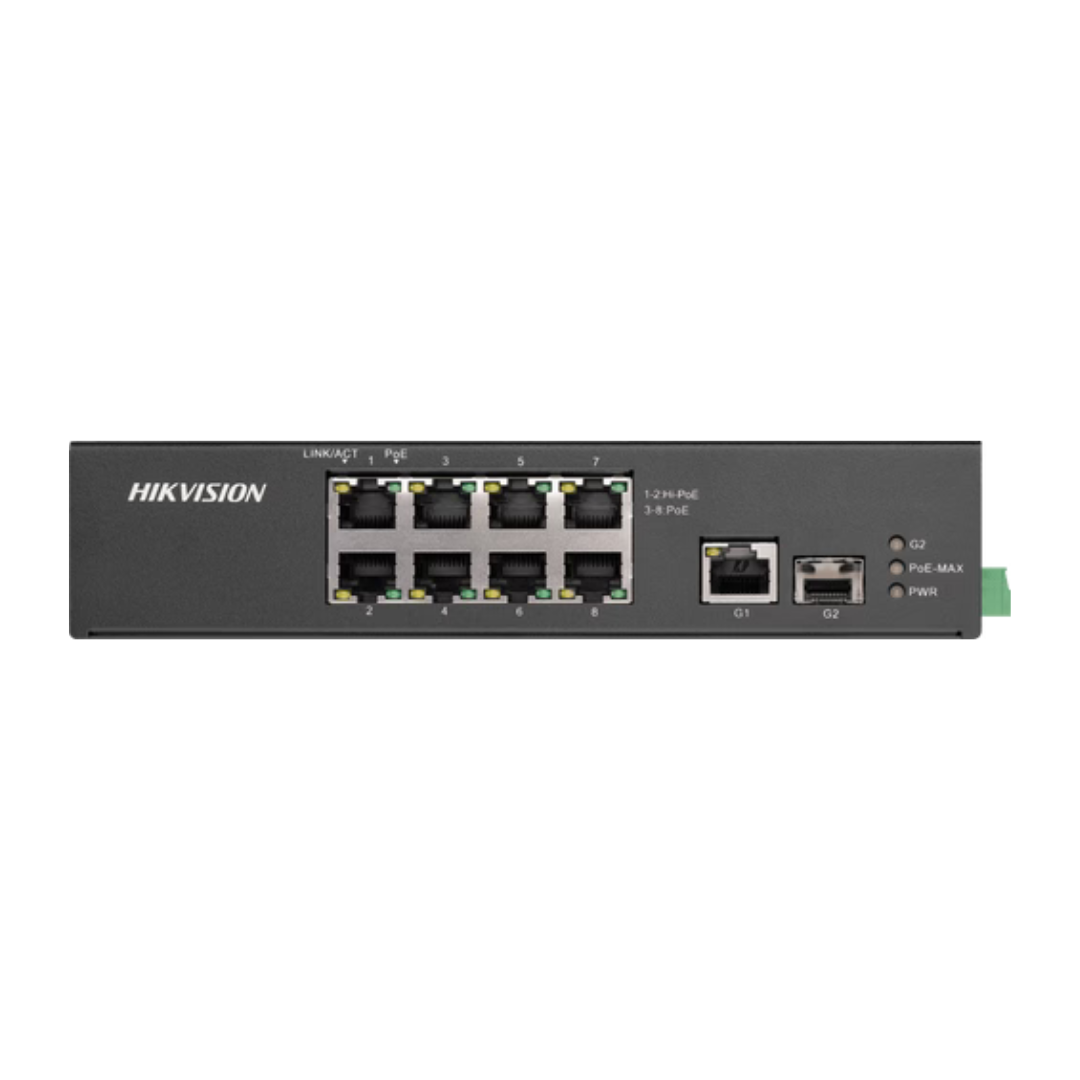 8-Port Gigabit Unmanaged Hi-PoE Switch DS-3T0510HP-E/HS