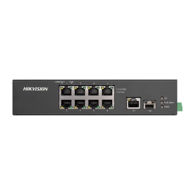 8-Port Gigabit Unmanaged Hi-PoE Switch DS-3T0510HP-E/HS