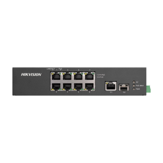 8-Port DS-3T0310HP-E/HS 100M Unmanaged Hi-PoE Switch