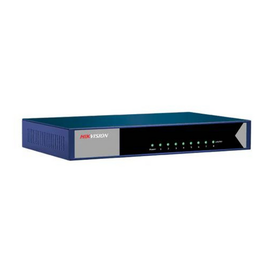 8 Port DS-3E0508D-E Unmanaged Gigabit Switch Hikvision Ethernet Switch - NO POE