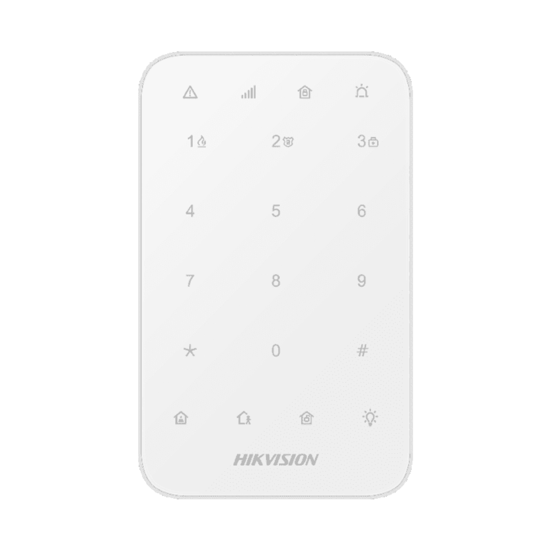 DS-PK1-E-WE AX PRO Series Wireless LED Keypad