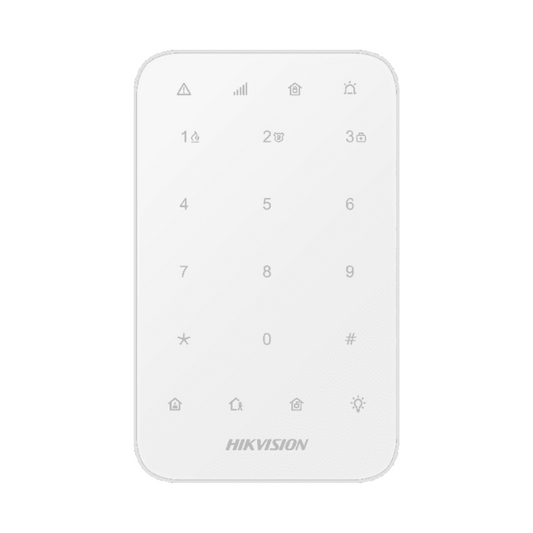 DS-PK1-E-WE AX PRO Series Wireless LED Keypad