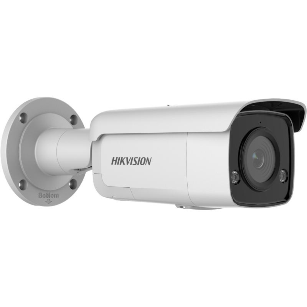 4MP DS-2CD2T46G2-ISU/SL AcuSense Strobe Light and Audible Warning Fixed Bullet Network Camera & MIC