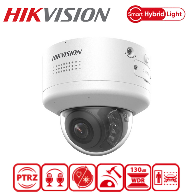 8MP Hikvision DS-2CD2787G2H-LIPTRZS2U/SL(2.8-12mm) ColorVu, Smart Hybrid Light Motorized PTRZ Camera