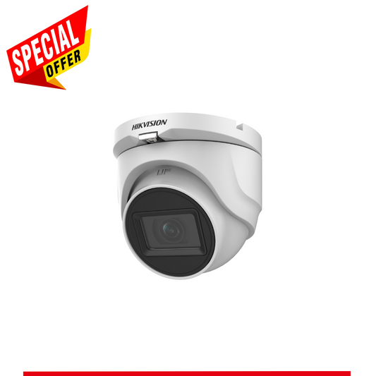 5 MP Hikvision DS-2CE76H0T-ITME(2.8mm) Fixed Turret Camera (Offer)