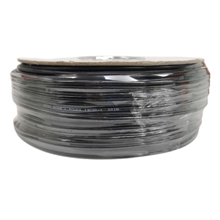 Mini shotgun 100 Metre RG59 CCTV Cable Reel Full Copper White+Black