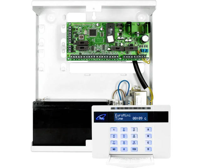 Pyronix EURO MINI-P 10 area metal control panel RKP Prox