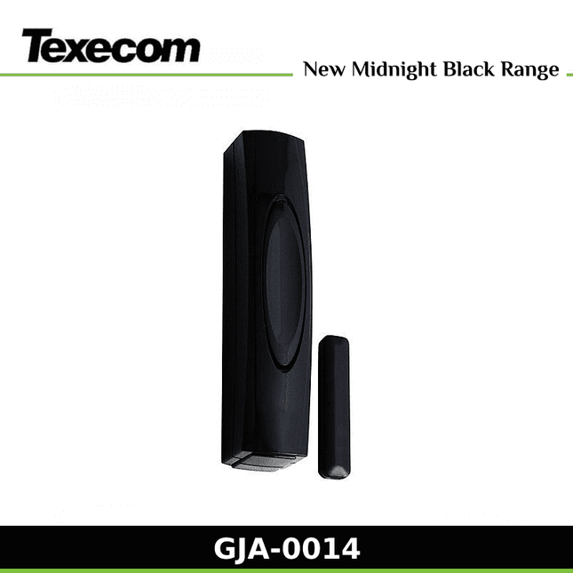 Texecom Impaq SC-W Ricochet Wireless Shock Sensor with Contact, 868MHz, Midnight Black (GJA-0014)