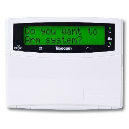 Texecom Premier LCDLP Large Display Prox Keypad (DBD-0002)
