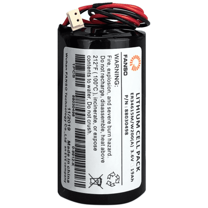 Visonic Lithium Cell Pack 3.6 v 13Ah (ER34615M/W200)